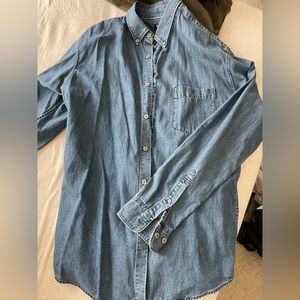 Uniqlo denim shirts